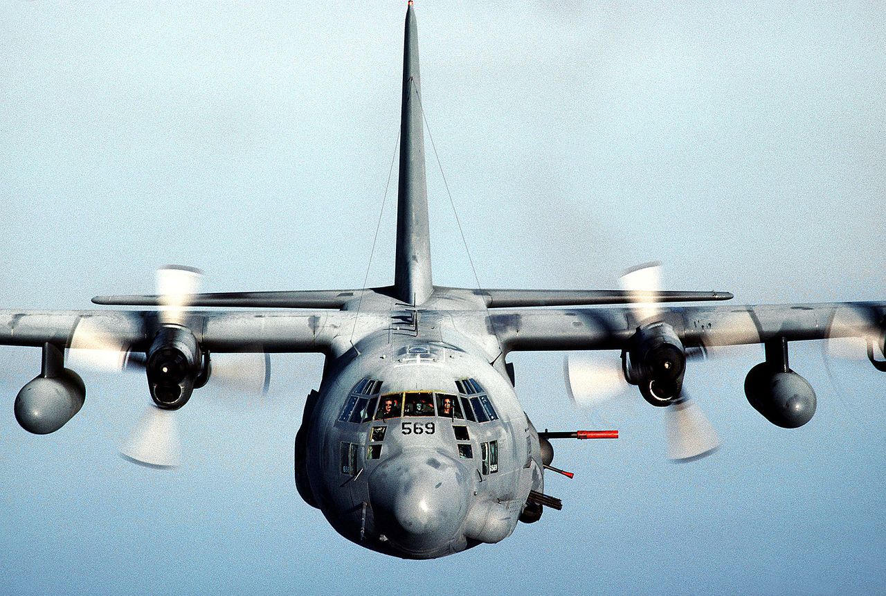 AC-130  - latająca armata amerykańskich sił powietrznych