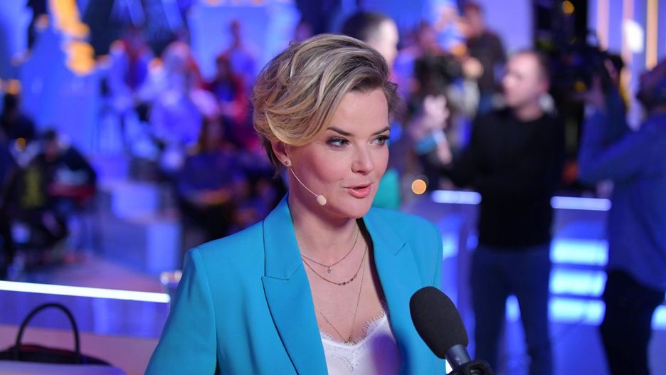 Monika Zamachowska prowadzi program "Europa da się lubić - 15 lat później"