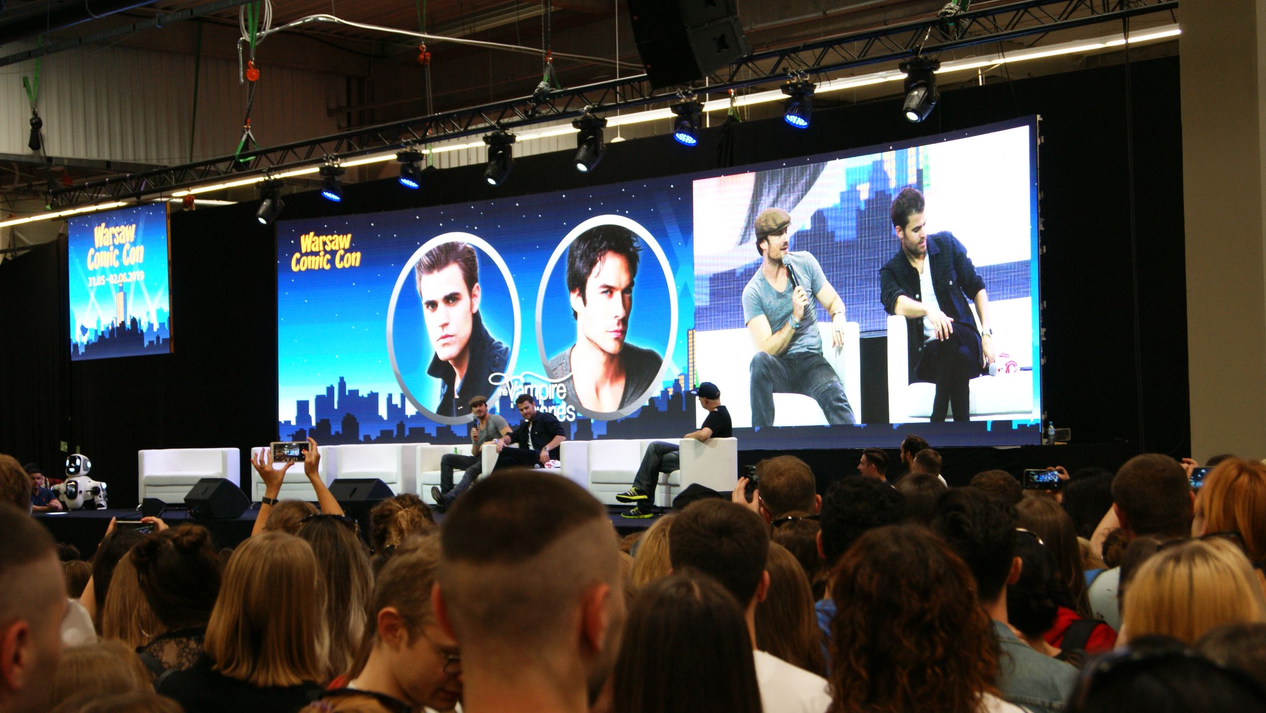 Warsaw Comic Con. Strefa gwiazd. 