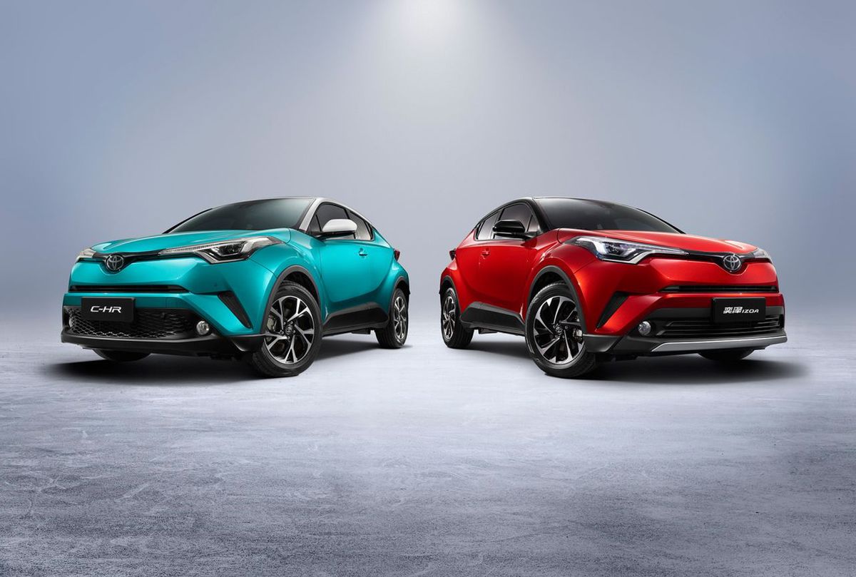 Toyota idzie w ślady konkurencji. C-HR będzie dostępny w wersji elektrycznej. Przynajmniej w Chinach