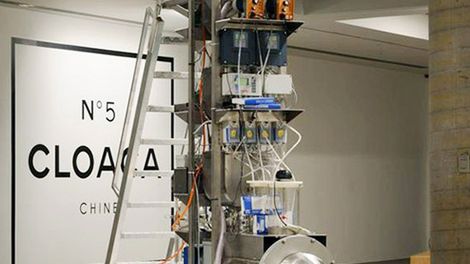 Cloaca No. 5 - Maszyna działająca jak ludzki system trawienny 1