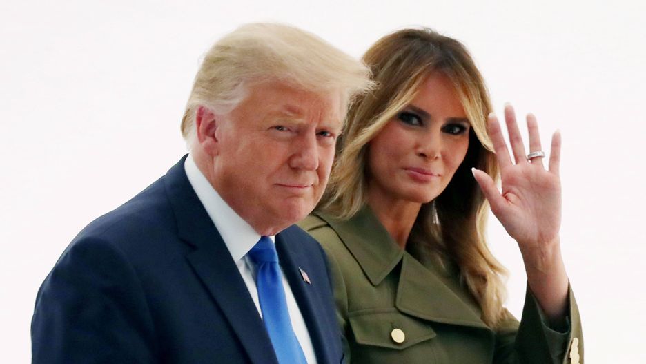 Donald i Melania Trump poszli na bal sylwestrowy 