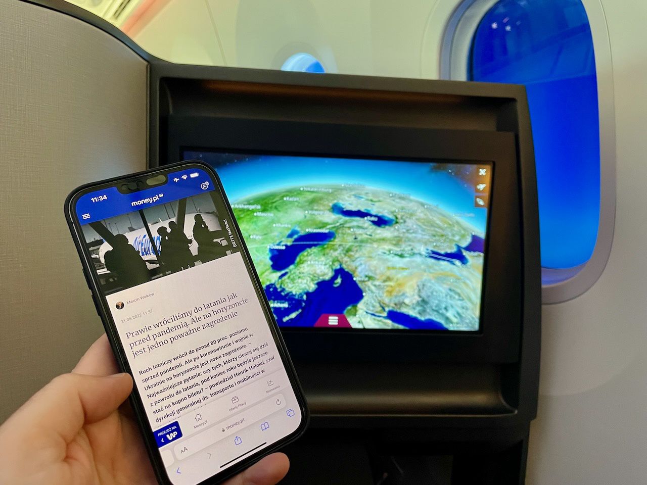 Qatar Airways. Klasa biznes