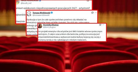 Dopłaty i nowe świadczenia dla artystów. W sieci fala komentarzy