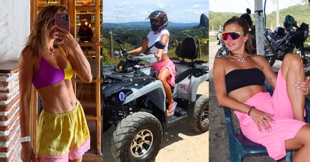 Tak Anna Lewandowska DOKAZYWAŁA na wakacjach w Kolumbii: rajd na quadach, sesja z motocyklami, babskie wycieczki, kolorowe stylówki (ZDJĘCIA)