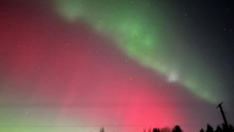 Zorza była niemalże tak silna, jak ta z maja 2024 r.