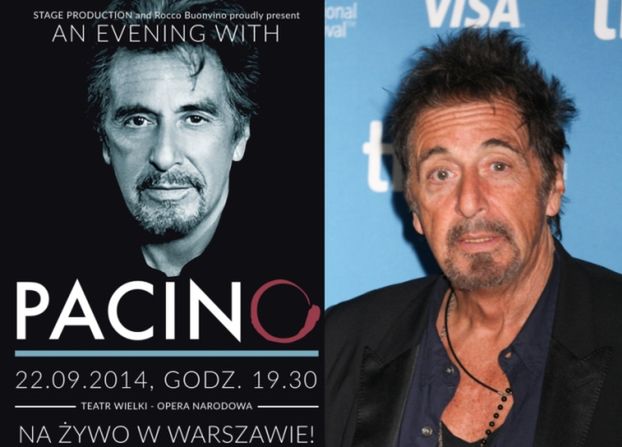 Z OSTATNIEJ CHWILI: Al Pacino ODWOŁAŁ WIZYTĘ W POLSCE!