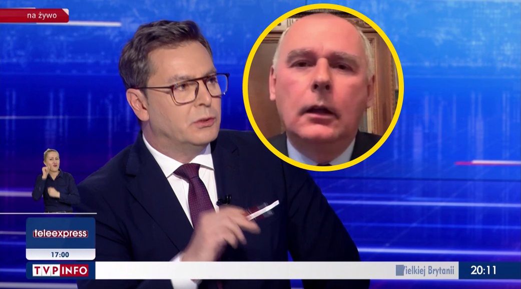 Poseł PO zaatakował TVP. Nie spodziewał się takiej riposty prowadzącego