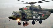 Mi-8 i Mi-24 Białorusi przy Białowieży. Apel gen. Skrzypczaka