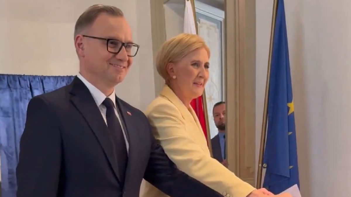 Andrzej Duda zagłosował w wyborach prezydenckich