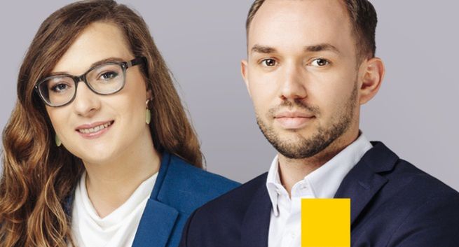 Agnieszka Kaniewska i Mateusz Haniszewski w zespole Komunikacji+PR