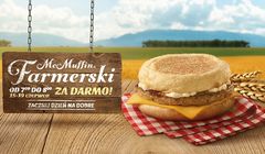 Darmowy McMuffin Farmerski rano w promocji McDonald’s (wideo)