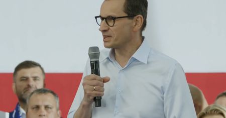 Morawiecki uderza. "Musimy ich przepędzić, najlepiej za linię Odry"