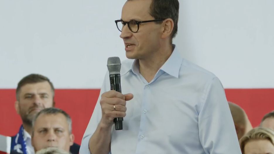 Morawiecki o PO: musimy ich przepędzić, za linię Odry