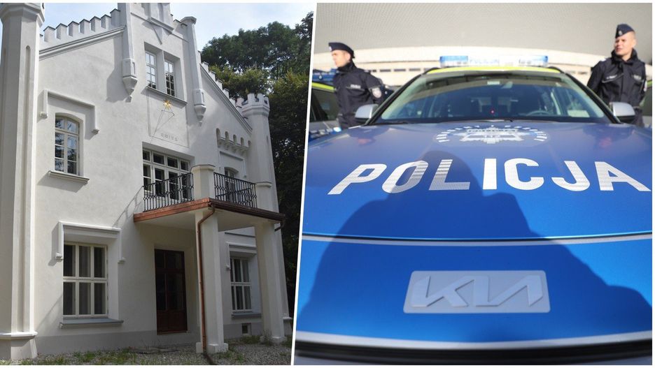 Z Pałacu Dąmbskich zniknęło kilka rynien. Okazało się, że zostały skradzione, a następnie po pocięciu, sprzedane w skupie złomu.