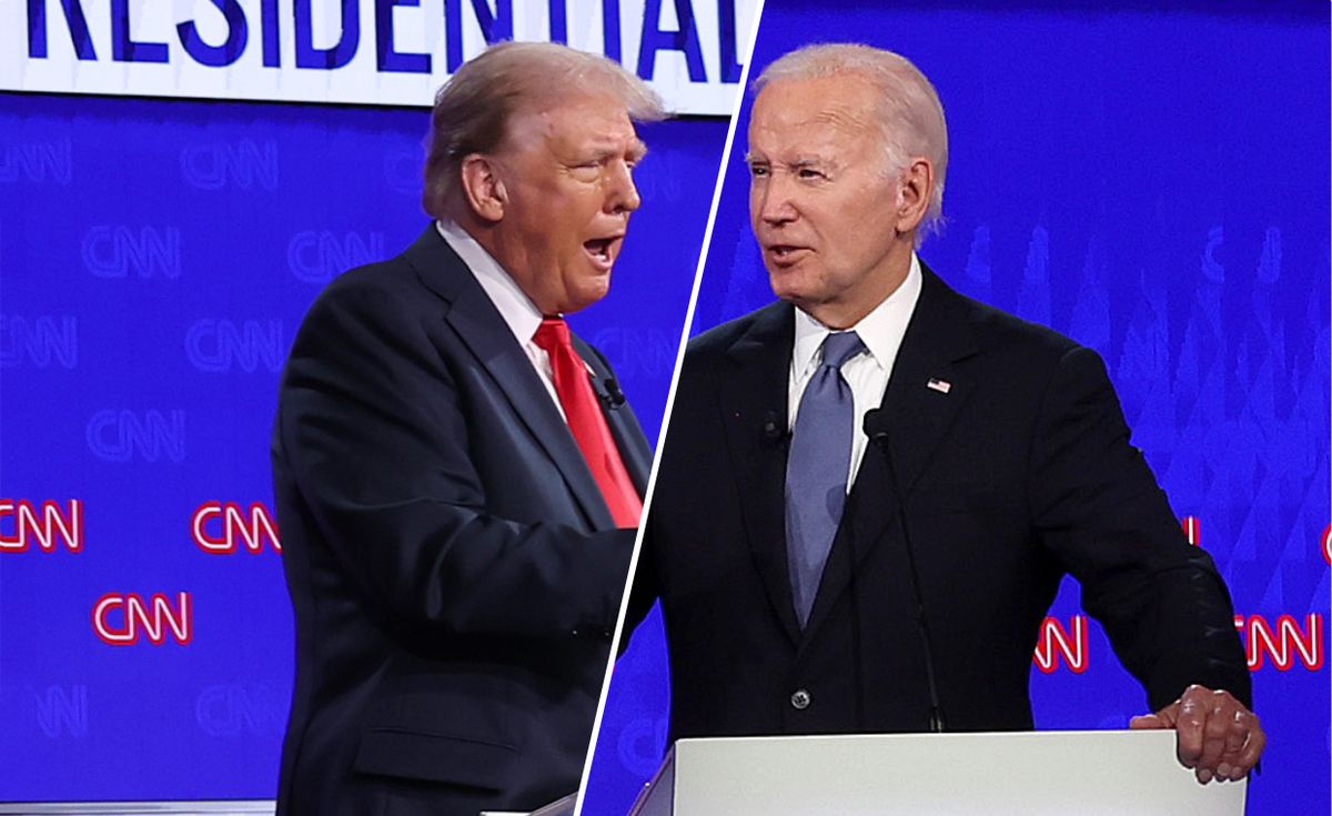 Biden kontra Trump. Kto wygrał debatę? Jest sondaż
