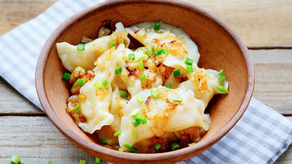 pierogi w misce