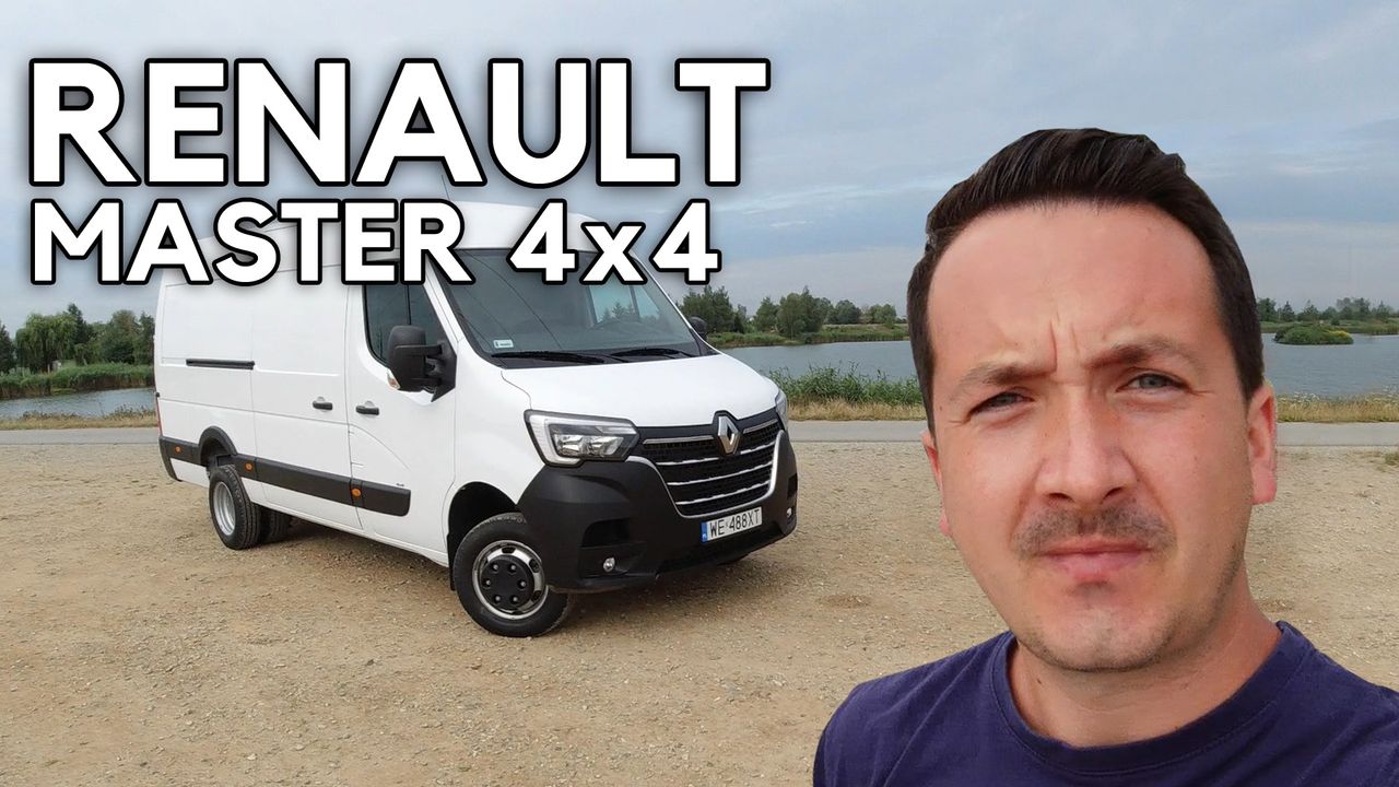 Renault Master 4x4 - dostawczak na bezdroża