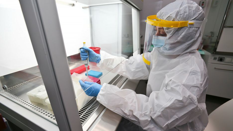 Polscy naukowcy pracuj? nad szczepionk? na koronawirusa16.12.2020 WROCLAW  INSTYTUT IMMUNOLOGII I TERAPII DOSWIADCZALNEJ PAN  ZESPOL NAUKOWCOW POD KIERUNKIEM PROFESORA LACZMANSKIEGO PROWADZI BADANIA NAD POLSKA SZCZEPIONKA NA KORONAWIRUSA  COVID LABORATORIUM WIRUS KORONAWIRUS BADANIA ZDROWIE BEZPIECZENSTWO SZCZEPIONKA NAUKA KOMBINEZON   GAZETA WROCLAWSKA  PAWEL RELIKOWSKI / POLSKAPRESSPAWEL RELIKOWSKI / POLSKAPRESS