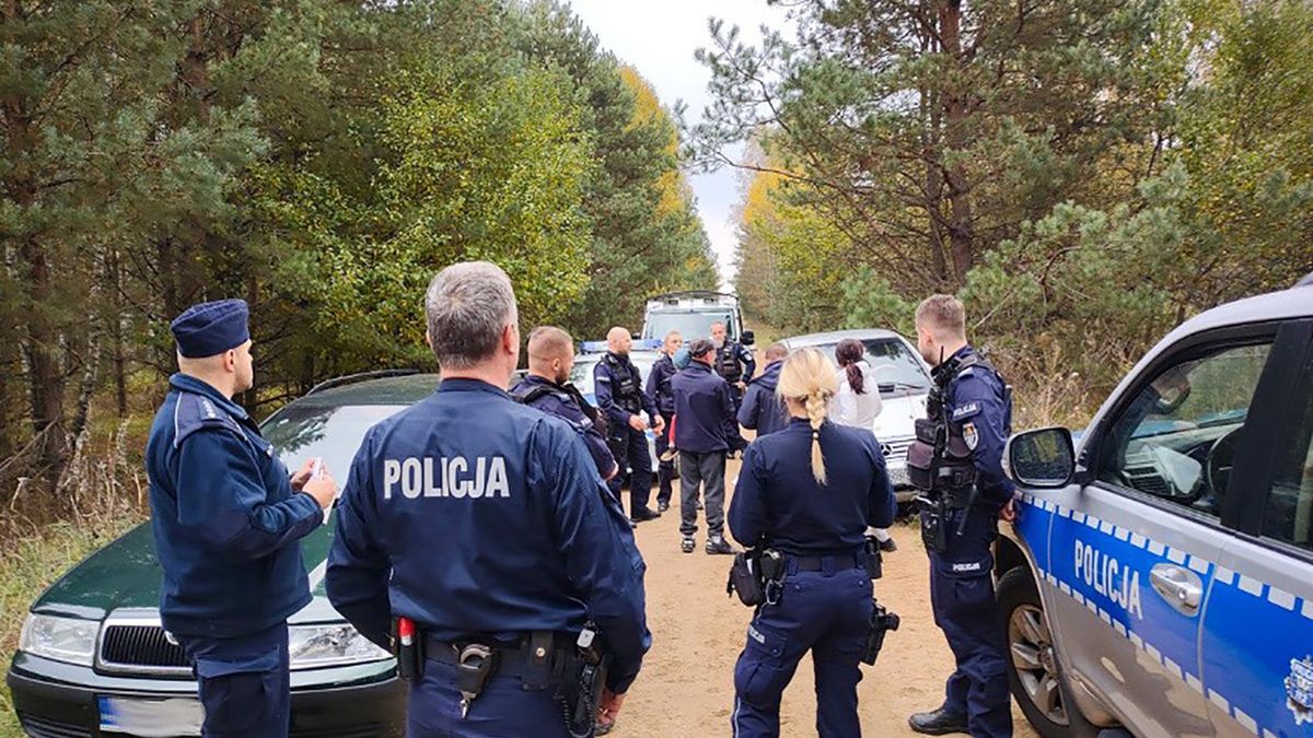 W akcji poszukiwawczej brało udział kilkunastu policjantów