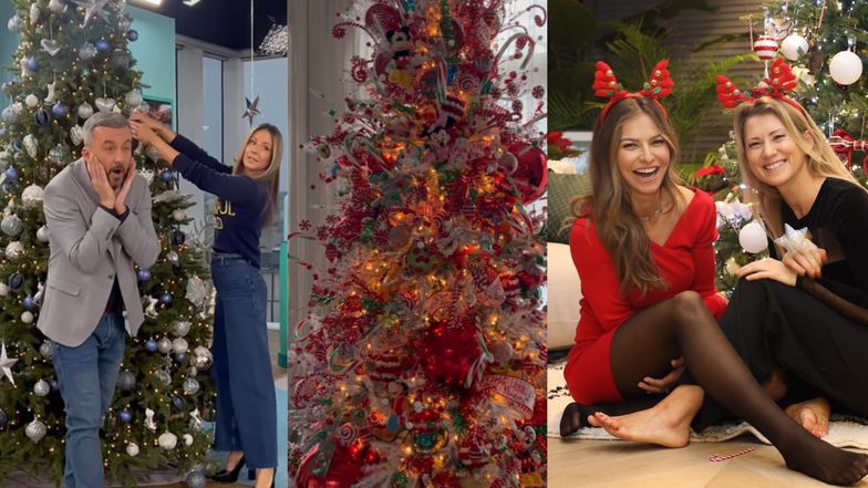  Świąteczne drzewka gwiazd