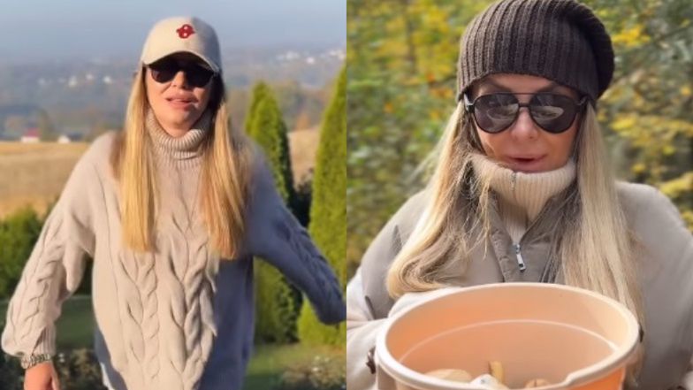 Hanna Lis na grzybach