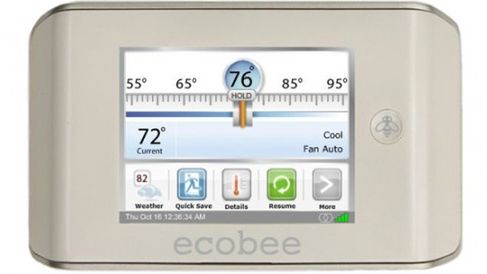 Ecobee Smart Thermostat - zarządzanie ogrzewaniem online 1