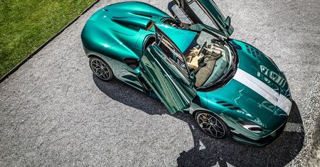 Touring Superleggera Arese RH95 to ferrari w przebraniu. Za to jakim!