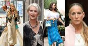 Sarah Jessica Parker, Cynthia Nixon i Kristin Davis zadają szyku na planie "And Just Like That". Udane stylizacje? (ZDJĘCIA)