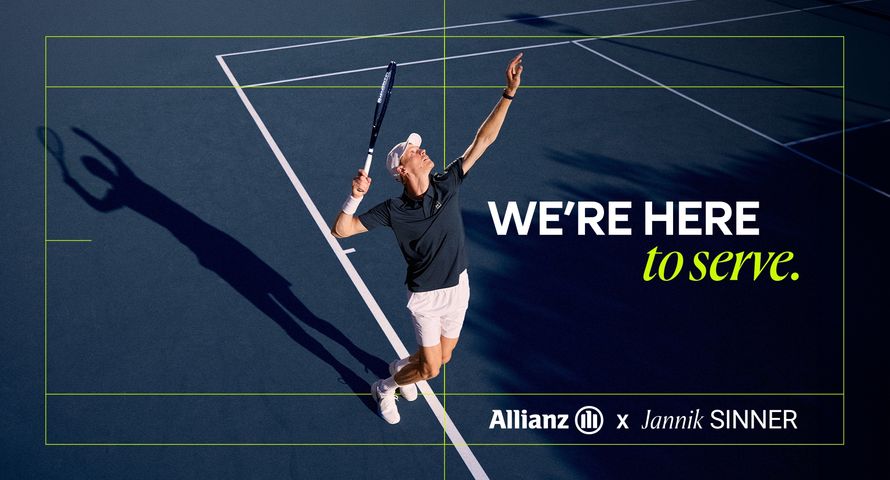 Jannik Sinner globalnym ambasadorem marki Allianz