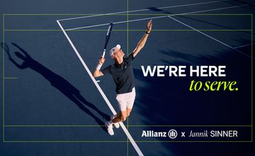Jannik Sinner globalnym ambasadorem marki Allianz