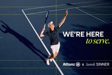 Jannik Sinner zaczął współpracę z Allianz