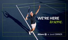 Jannik Sinner globalnym ambasadorem marki Allianz
