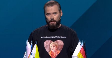 "Rodzice idą żebrać". Emocjonalne słowa kandydata
