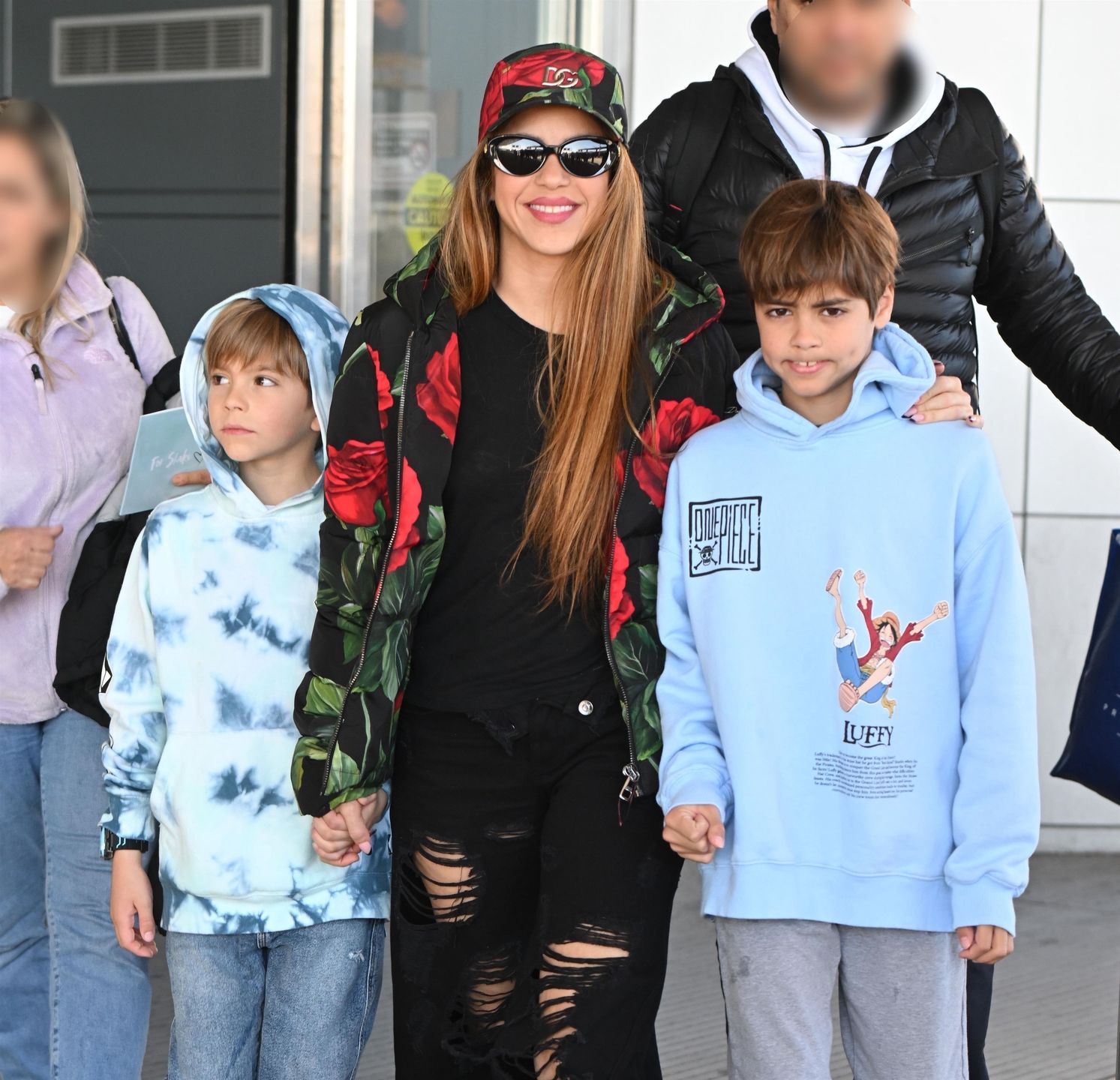 Shakira w towarzystwie synów w Nowym Jorku