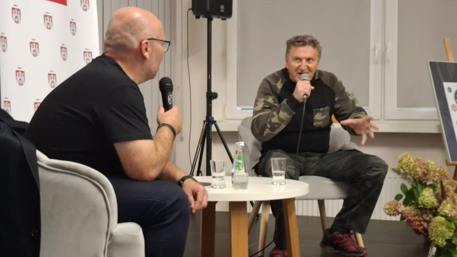 Krzysztof Majchrzak odwiedził Zgierz. Aktor charakterystyczny oraz muzyk jazzowy