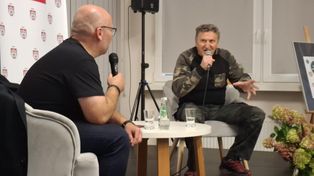 Zgierz: Krzysztof Majchrzak odwiedził bibliotekę