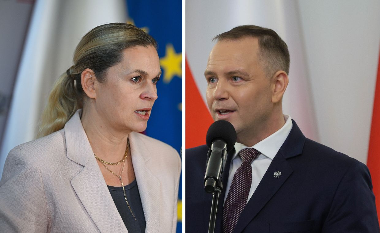 Nowacka atakuje Nawrockiego. "Działa przeciwko dobrostanowi dzieci"