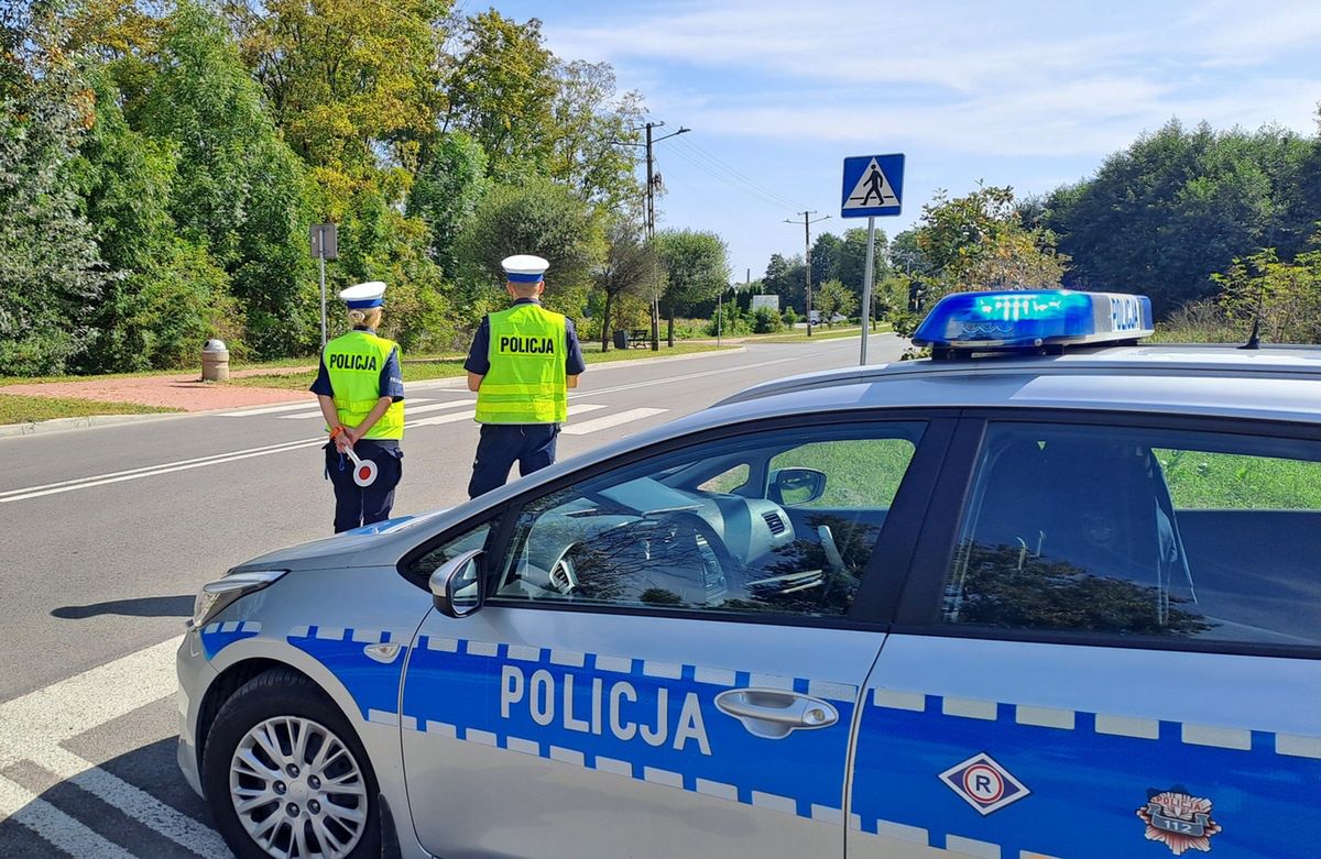 Hrubieszów. Obywatele Ukrainy stracili prawa jazdy za nadmierną prędkość. Doszło też do groźnego wypadku