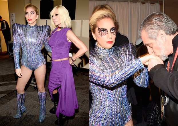 Lady Gaga za kulisami przed występem na Super Bowl (ZDJĘCIA)