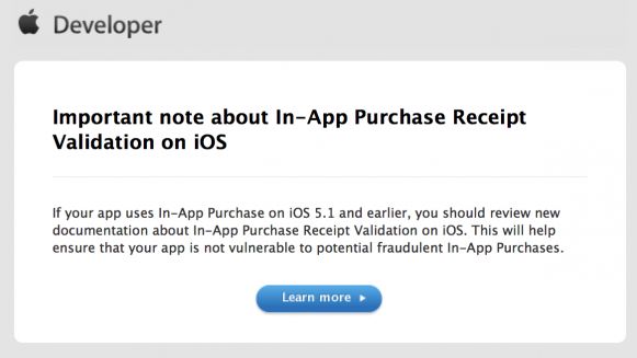 Płatności In-App zostaną naprawione dopiero w iOS 6. Co teraz mają zrobić deweloperzy? 1