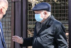 Jarosław Kaczyński miał nieproszonych gości. "Zaszczepili prezesa"