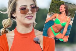 Wiktoria Gąsiewska szaleje na urlopie. Pokazała zgrabną figurę w zielonym bikini. WOW!