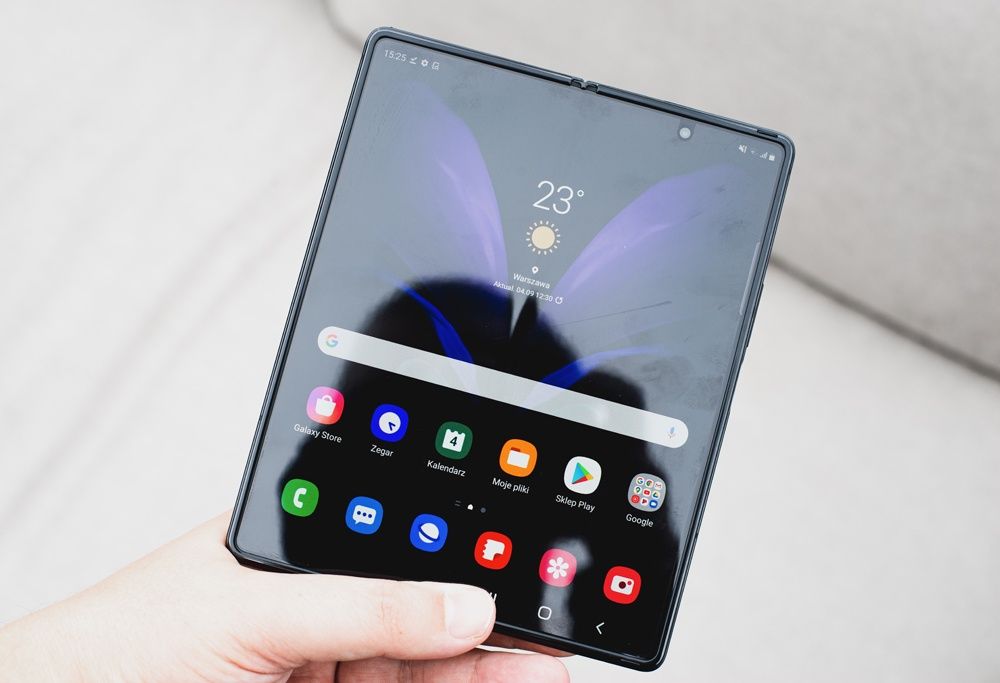 Samsung Galaxy Z Fold 2 ekran