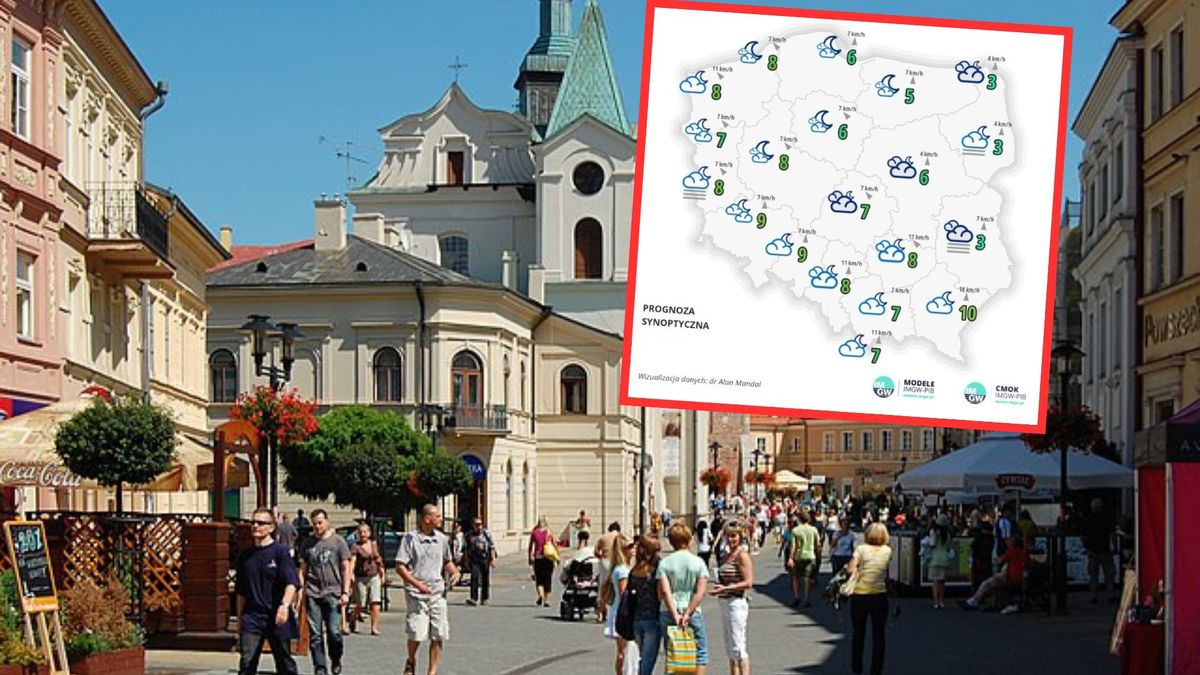 Prognoza pogody na weekend. Lublin