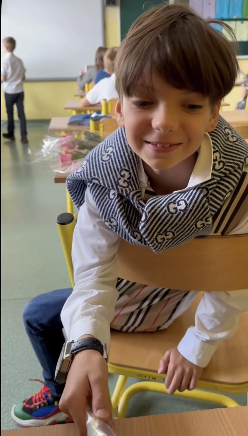 Krzysztof Rutkowski Junior i jego rozpoczęcie roku szkolnego