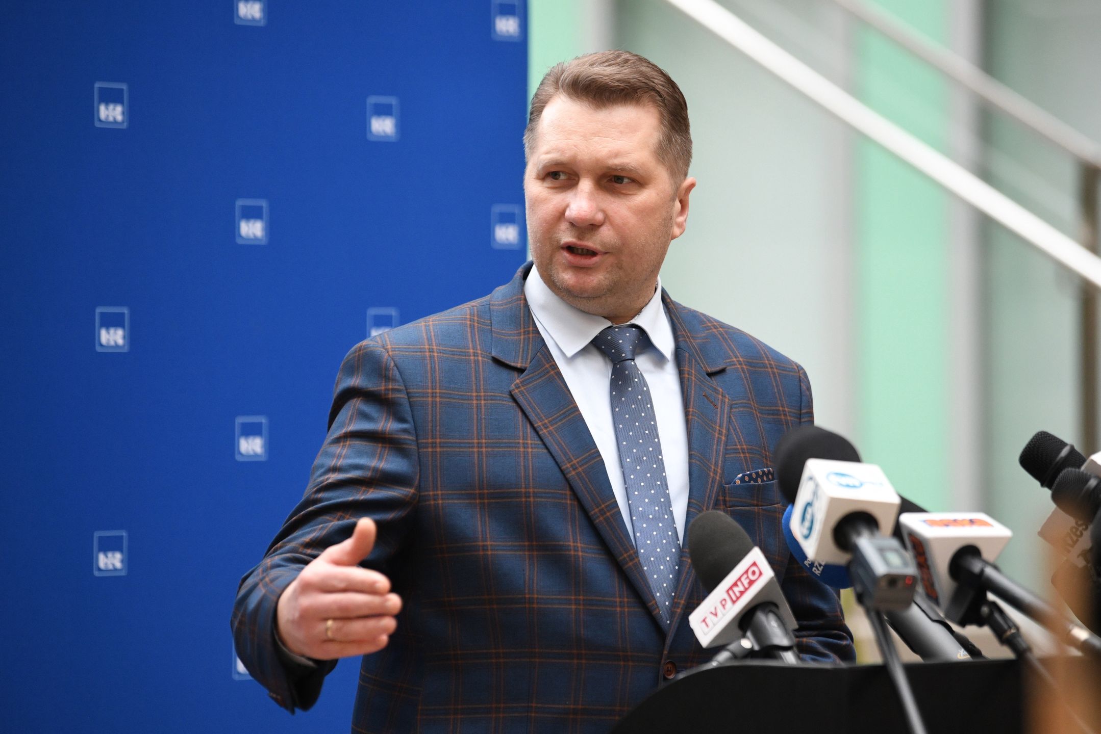 Minister edukacji i nauki Przemysław Czarnek