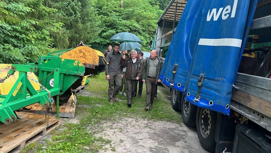 Przez lata służyły leśnikom, teraz będą pracować na Ukrainie