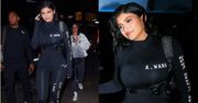 Kylie Jenner chwali się płaskim brzuchem i wielkim biustem TRZY MIESIĄCE PO PORODZIE (ZDJĘCIA)
