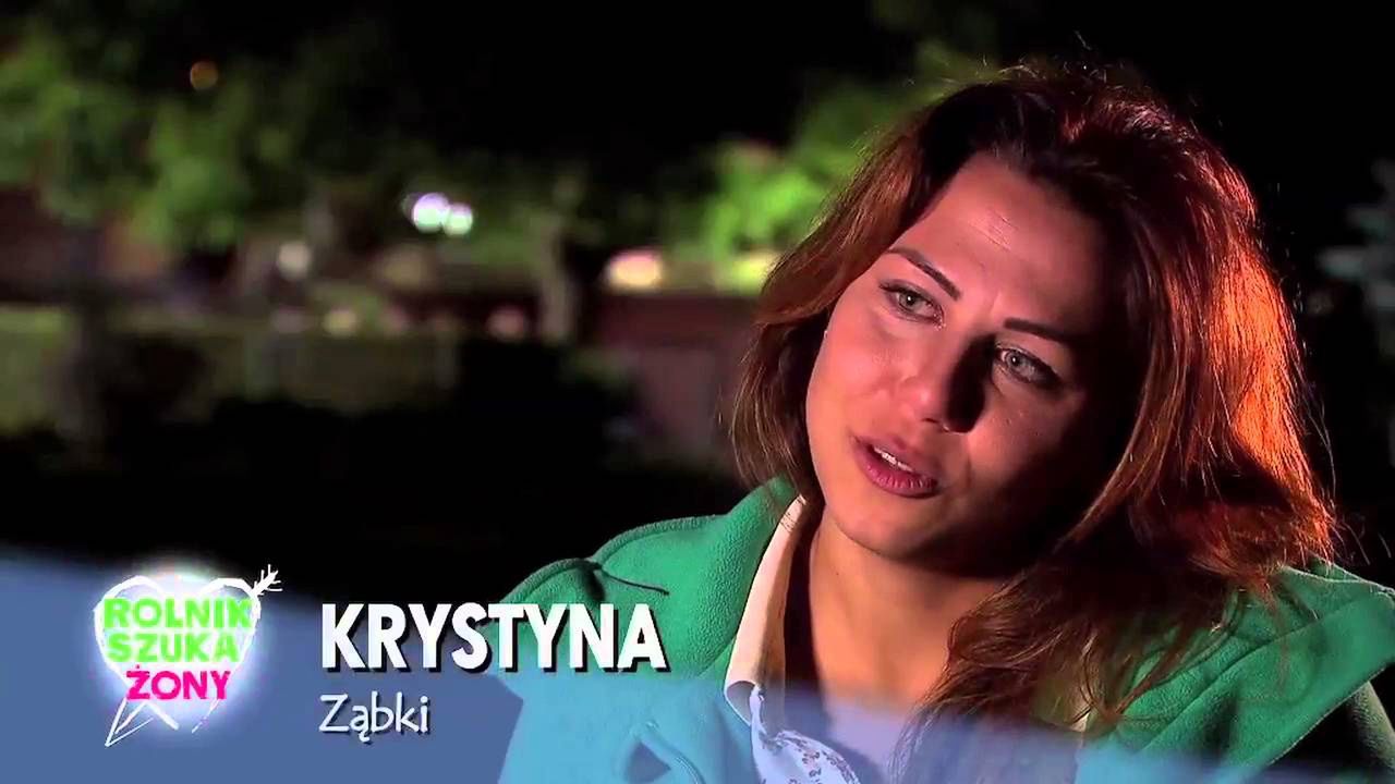 Krystyna podczas kręcenia 2. edycji programu "Rolnik szuka żony" 